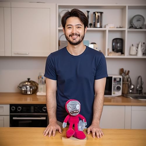 Vista 7 de Dyharnsty Plants vs Zombies Plush Toys - Dolphin Stuffed Animals Plush, PVZ Soft Dolls Set