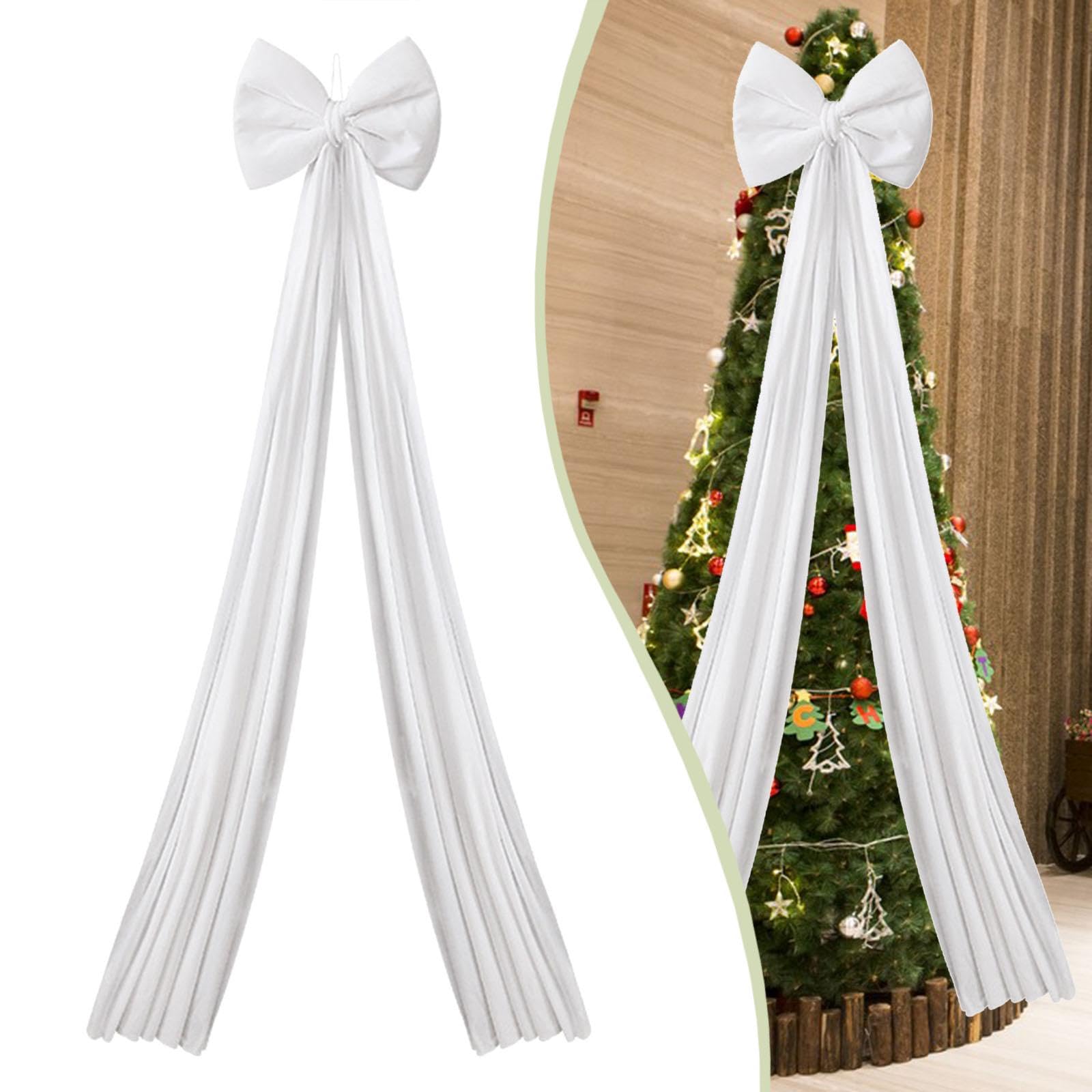 Qianly Cimier de Sapin de Noël Polyvalent pour Vitrine de Bar de Fêtes