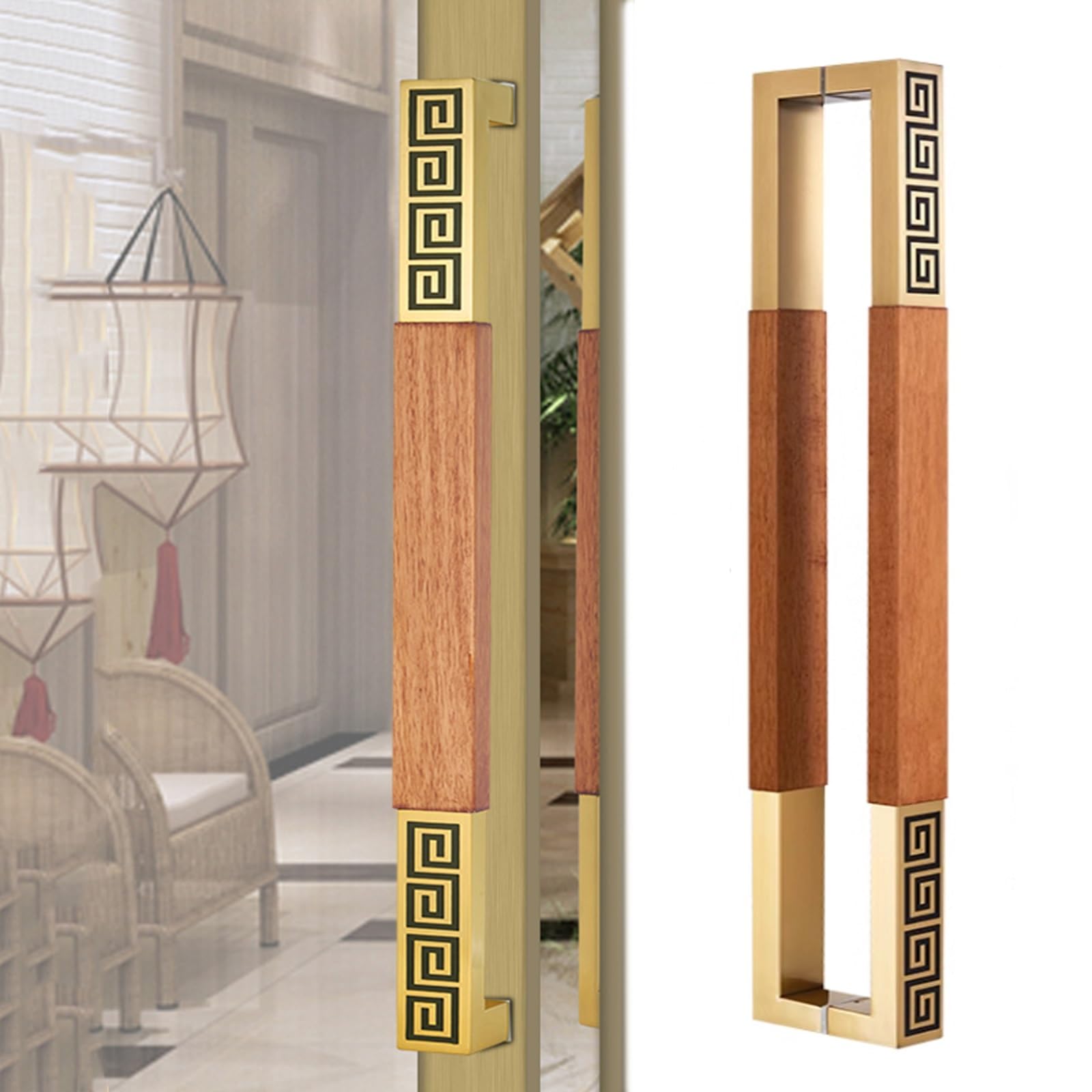 Poignées de porte intérieures longues pour réparer facilement vos portails et portes