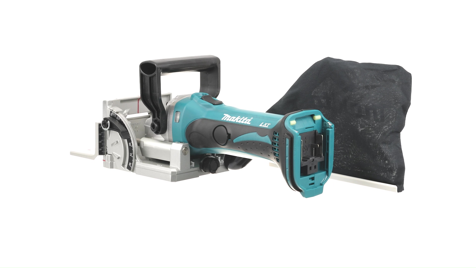 Makita DPJ180Z Fresa Per Scanalatura 18V - 100mm, Per Legno E Pareti, Con 6 Profondità Di Taglio - Foto 5