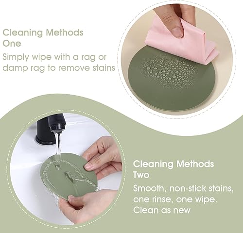 Miniatura 3 de 3 fundas de silicona para tazas para tazas, tapas universales de colores, reutilizables, a prueba de polvo, tapas herméticas para tazas, bebidas de