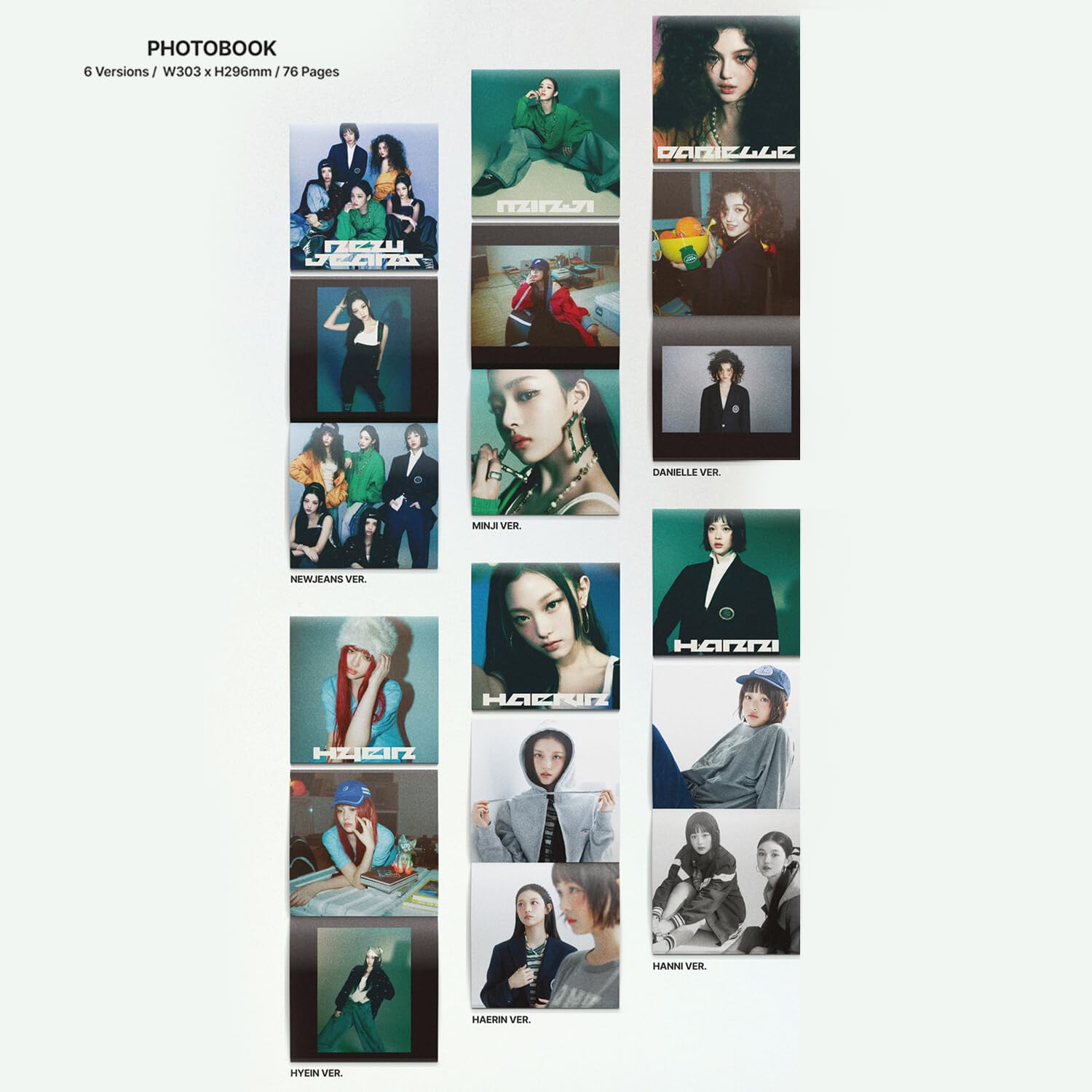 NewJeans - Double Single Album [How Sweet] (Standard Ver - RANDOM Ver) Outbox + Interview Photobook + Mini Poster Sicker Pack + Photocards + Postcard mark + 3 Extra Photocards