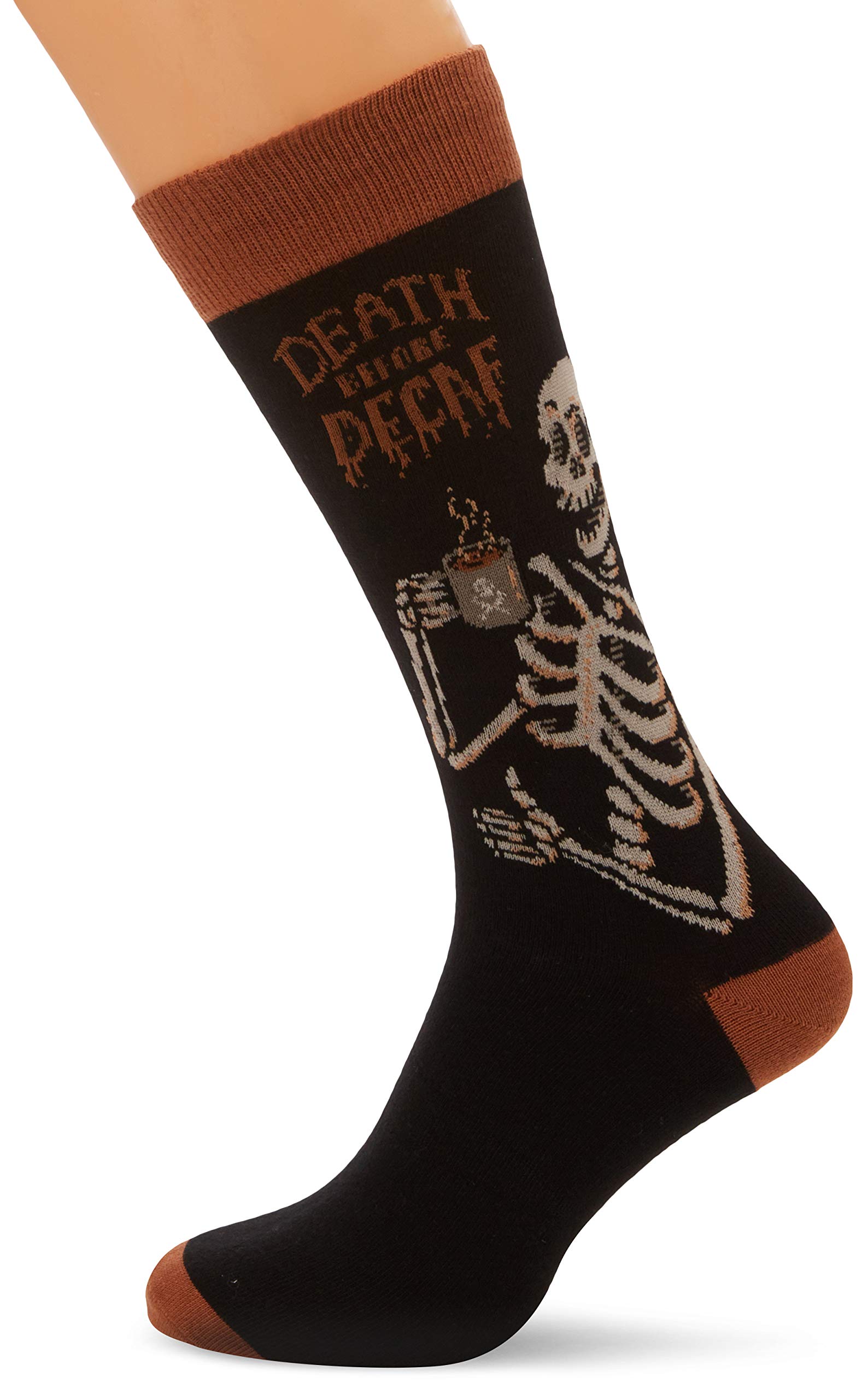 Chaussettes Homme Socksmith Death by Decaf anti-glisse