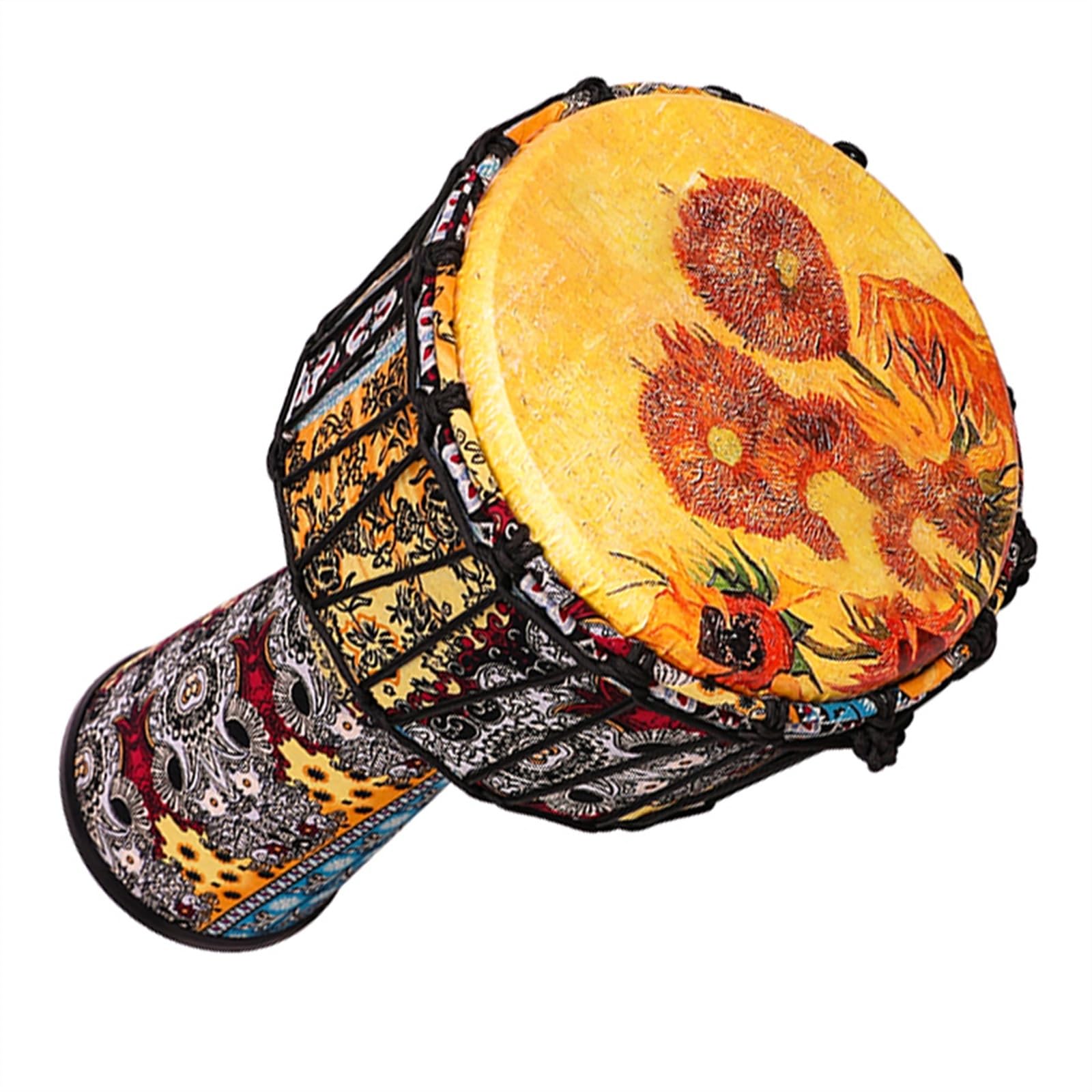 Tambor Africano De 10 Pulgadas Para Adultos, Instrumento De Percusión De Nivel De Rendimiento, Tambor De Mano Para Principiantes Instrumento Tambor Africano