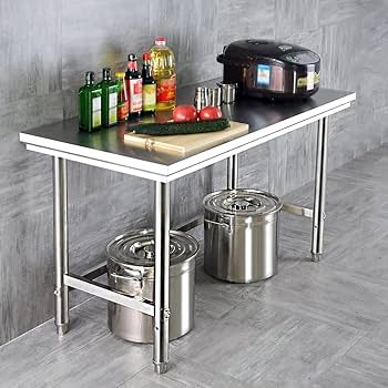業務用ステンレス作業台　BBQ道具・置台 業務用ステンレス作業台 BBQ道具・置台 Amazon.co.jp: 作業台 調理台