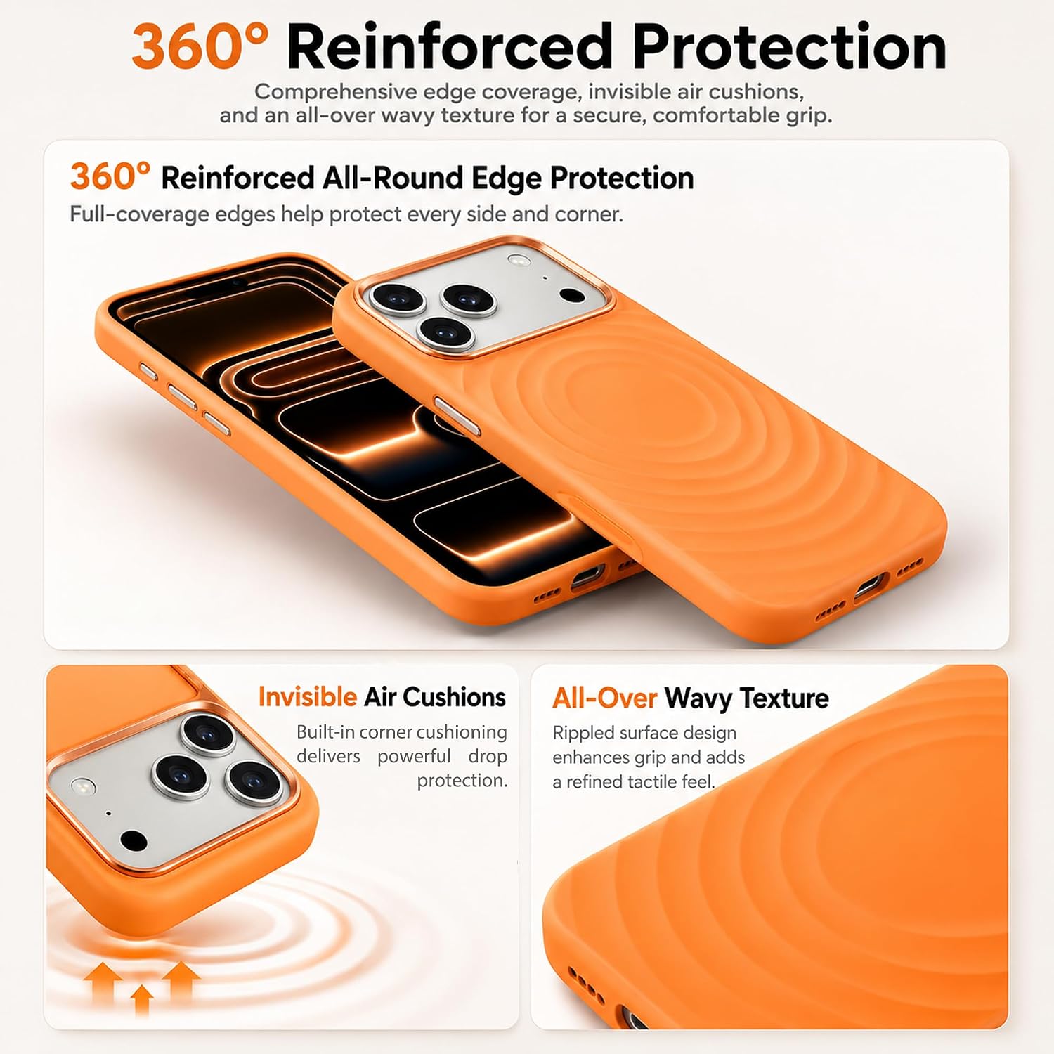 Magnetic Silicone Cover Case Compatible with Magnetic image 4