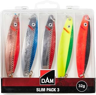 DAM Spinner Pack Inc. Caja 5 Piezas 7G, Señuelos Duros