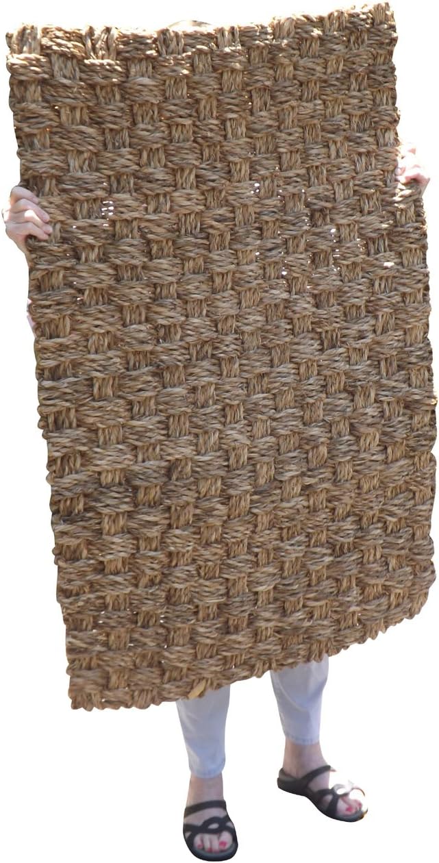 Super-Large Abaca Weave Doormat (48”x32”)