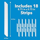 Duck Brand Adhesive Tub Tread Strips, .75 x 8.5-Inch Each, White, 18 Pack – view 6