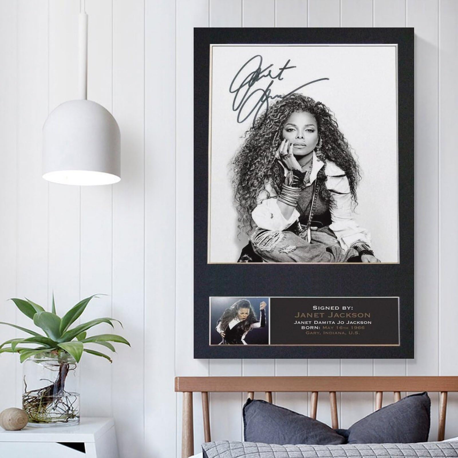 Amazon.com: IVNE HY5V Janet Jackson 3 Canvas Poster Wall