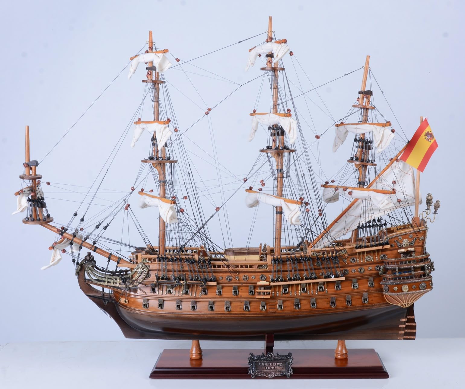 帆船 サンフェリペ スペイン 軍船 モデルシップ SAN FELIPE 帆船 サンフェリペ スペイン 軍船 モデルシップ SAN FELIPE