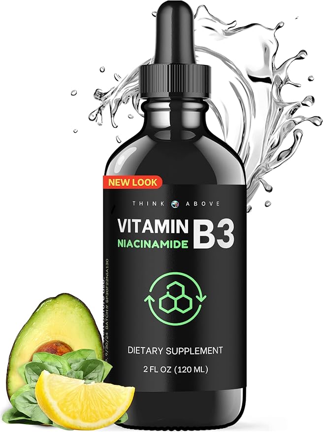 Vitamin B3 Niacinamide Liquid Non Flush Form of B3 Niacin