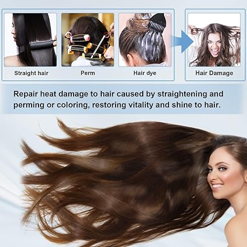 Miniatura 5 de Elitzia ET1411 Plancha para el cabello congelado – Plancha plana de terapia fría de 15.8F para reparación del cabello dañado y protección del color