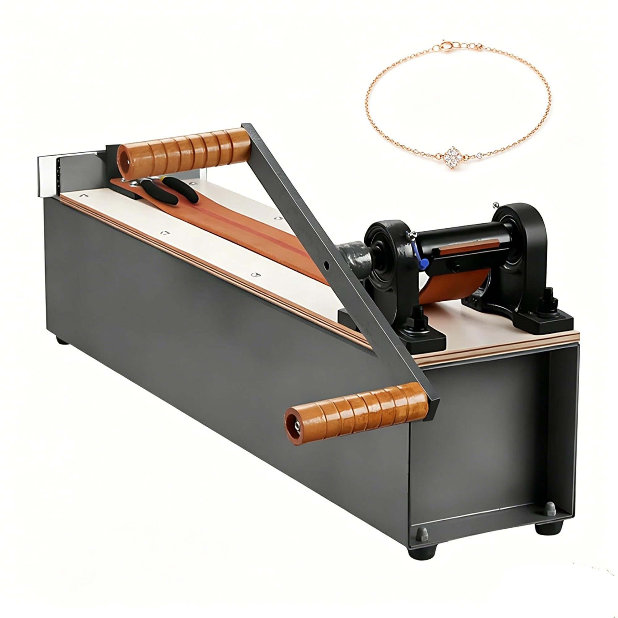 YXYLJOZ Wire Drawing Bench Tool Compact Jewelry Wire Puller for DIY Crafting Earring Repair Handmade Jewelry Includes Removable Handle