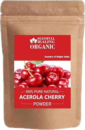 Blessfull Healing Organic Acerola Cherry Powder 100% Pure Natural 200 Gram / 7.05 oz