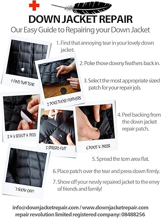 down coat patch kit