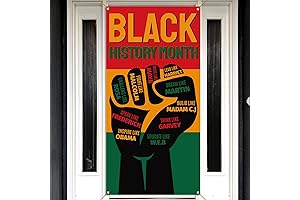 Nepnuser Black History Month Door Wreath