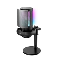 GXTrust 1238 Ruan Microfono USB con Supporto in Metallo, Shock