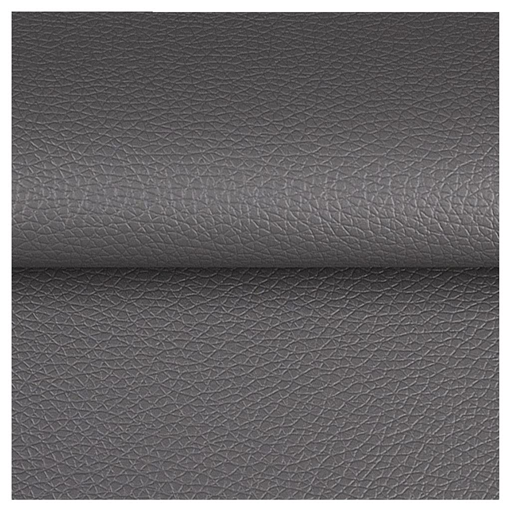 Cuir écologique gris 140cm de large pour réparer un canapé griffé ou usé - 8