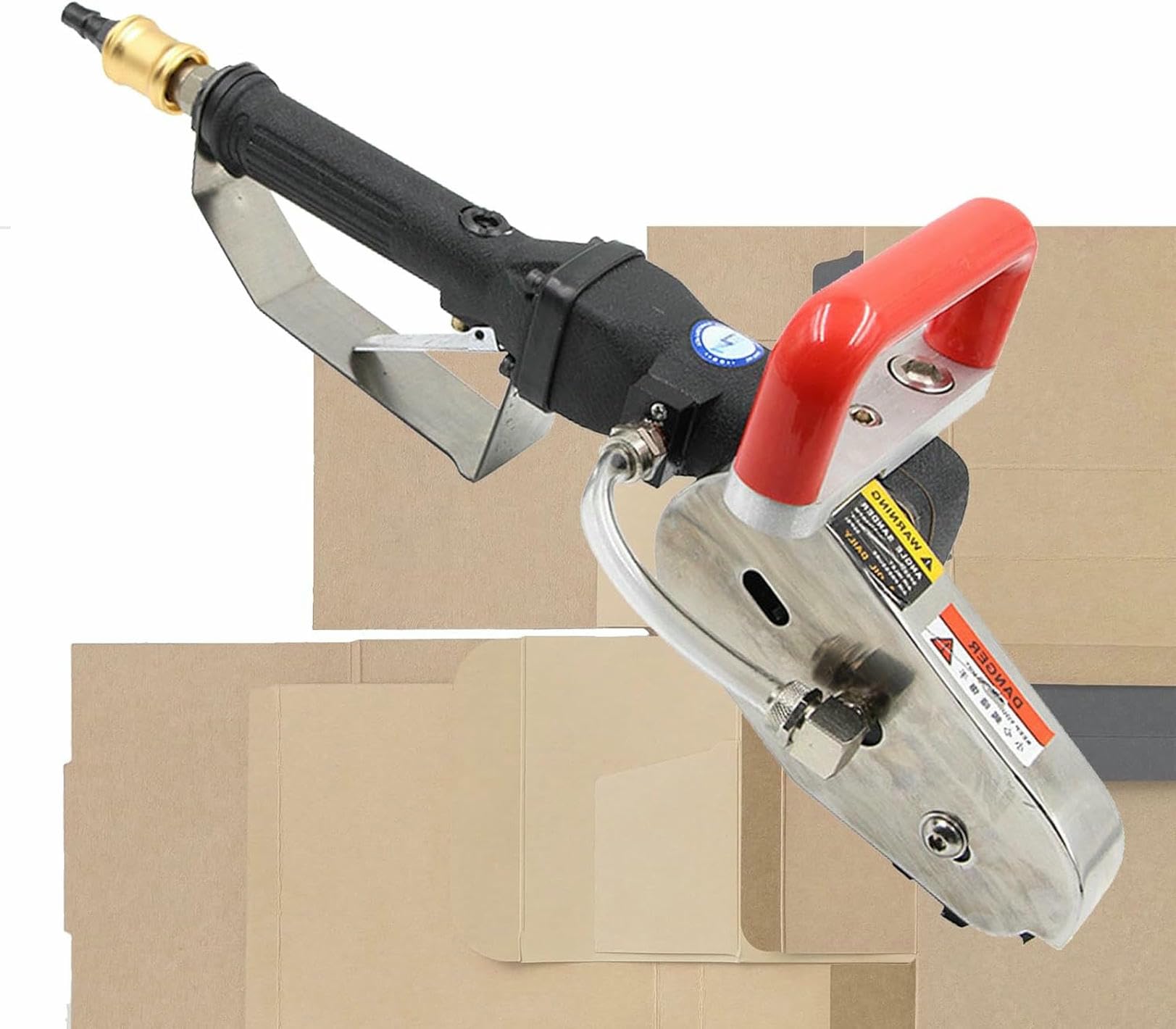 Machine industrielle de découpage de papier et dénudage rapide de carton