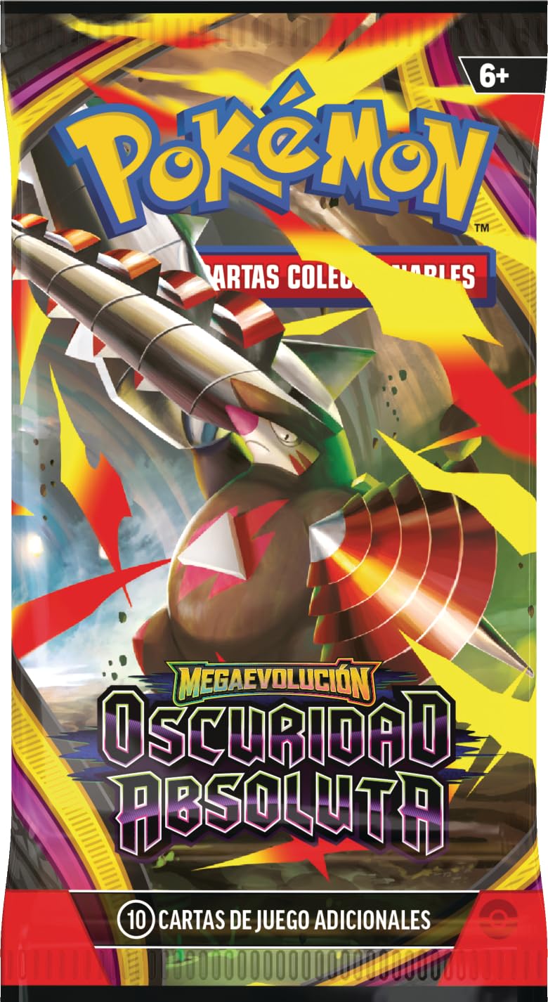 Pokémon: Expositor de Sobres de Mejora de Megaevolución-Oscuridad Absoluta (18 Sobres de Mejora)