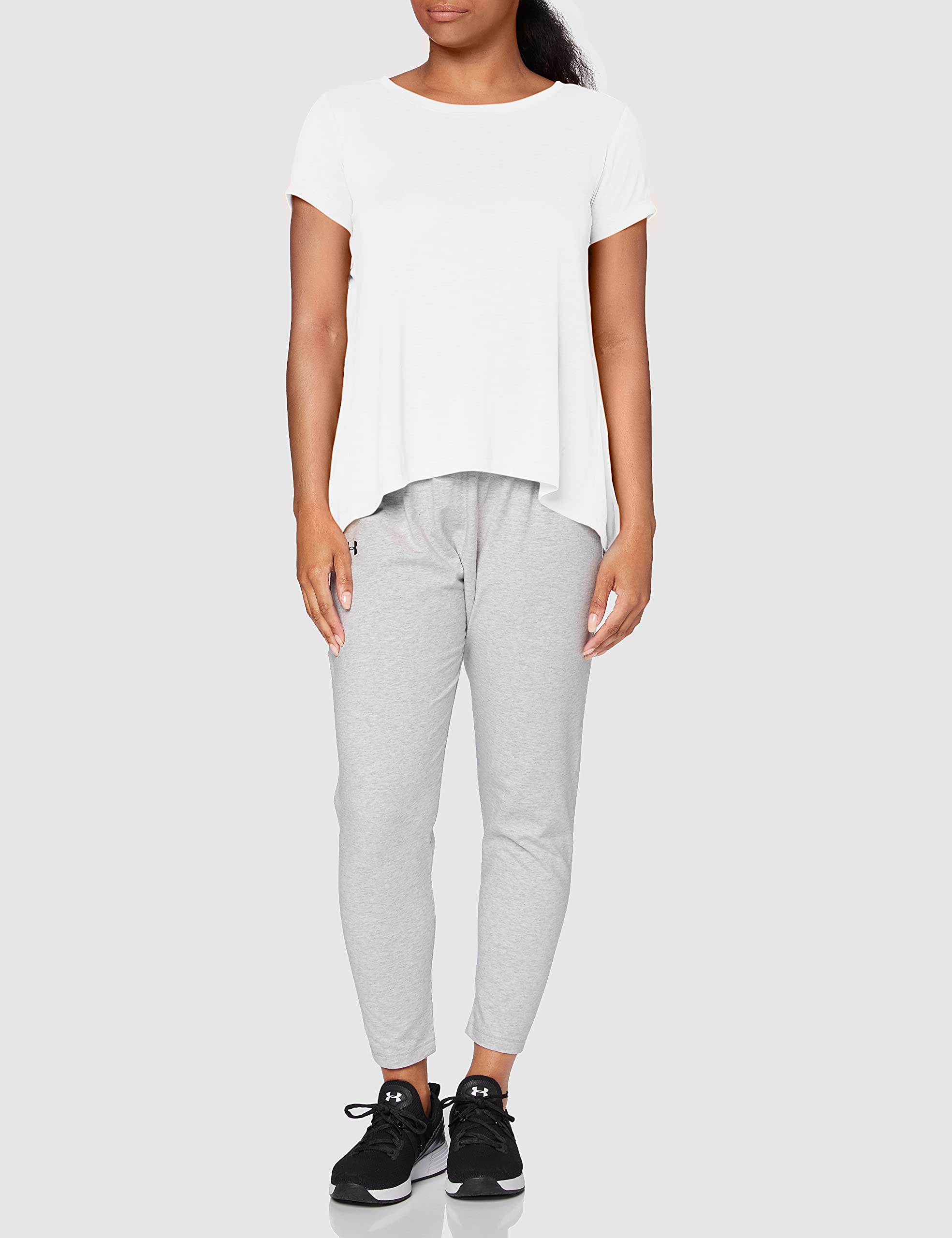 Under Armour UA Whisperlight SS Foldover Camiseta Mujer
