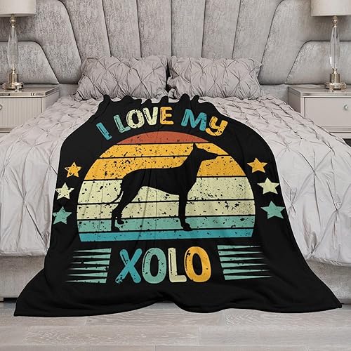 Miniatura 5 de Xolo - Manta de microforro polar ultrasuave para cama, sofá, sala de estar, para mujeres y hombres