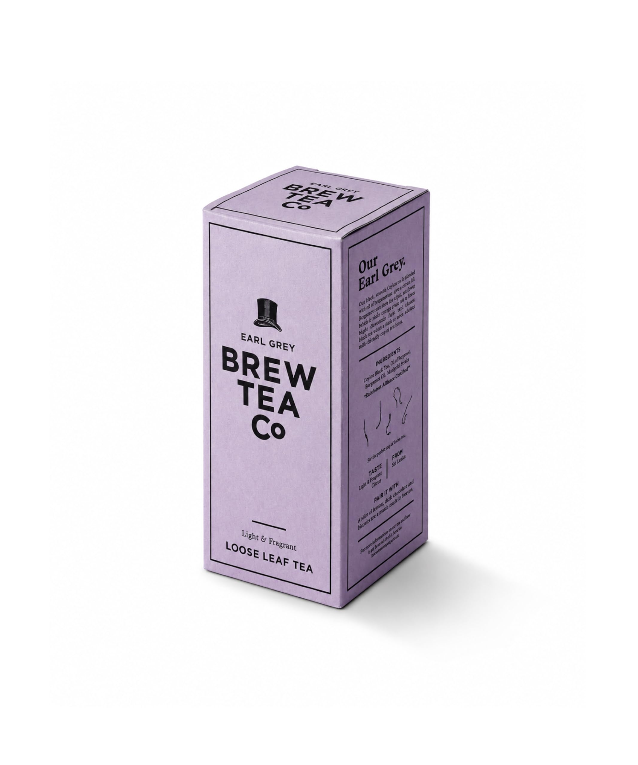 Brew Tea Co - Earl Grey - Light & Fragrant - 113g Loose Leaf Tea