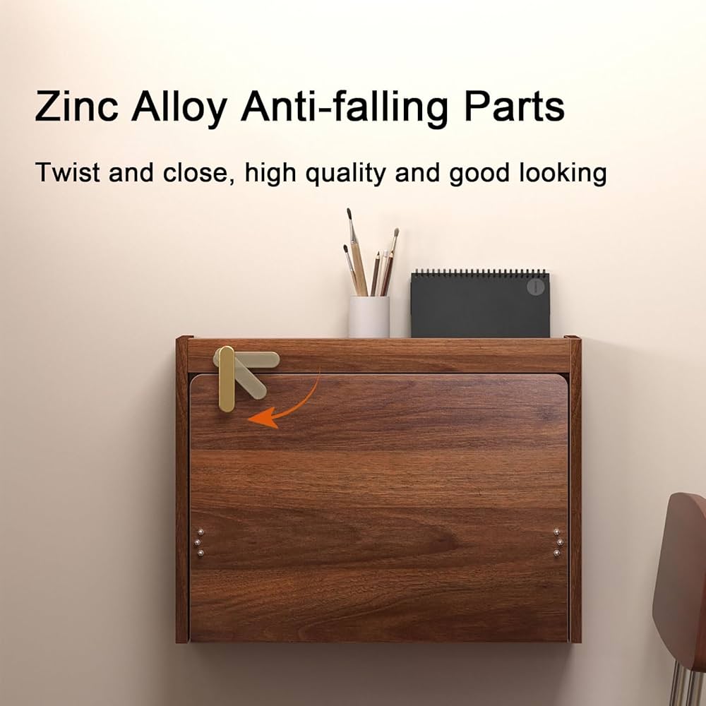 WAQ×DOORS　FOLDING WOOD TABLE ZAWQFDZ Folding Wall Table, Wall Mounted Folding Table