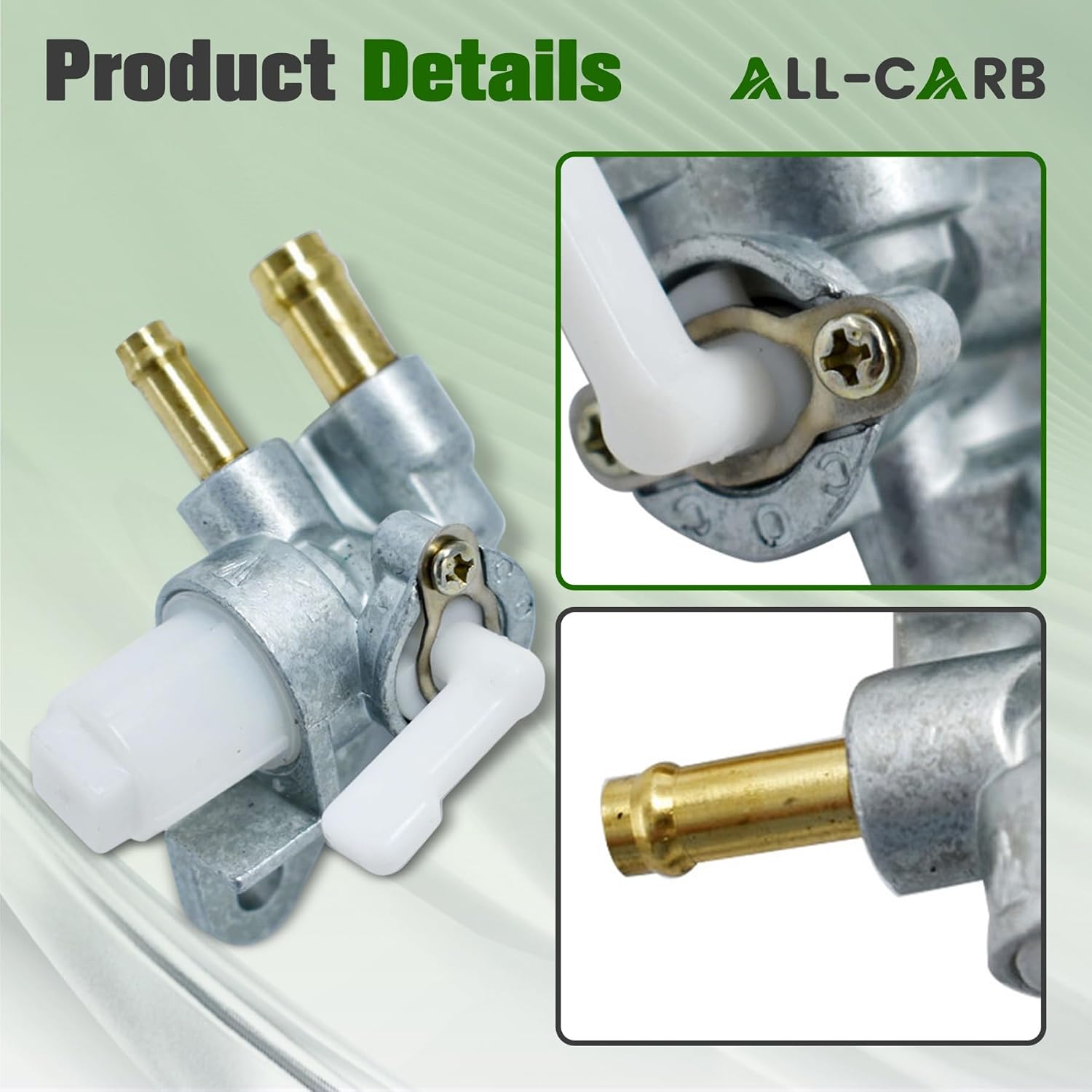 marddpair 4, 5.5 and 9HP Engines Fuel Shut Off Valve Replacement for Briggs Stratton 716111