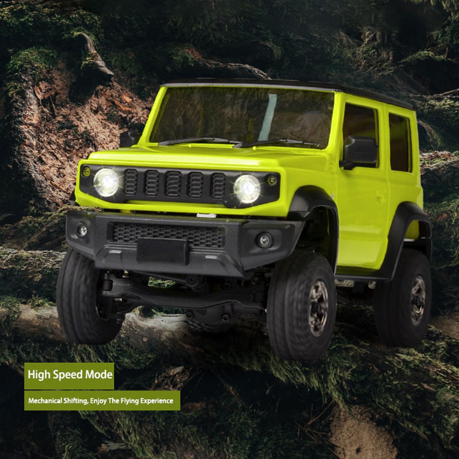 TOUCAN RC HOBBY 1/18 2.4G 4WD 4 * 4 RC Off Road Vehicle Brushed 130 Motor 30A ESC Radio Controlled Crawler Car RTR Model Battery for Ages 14+