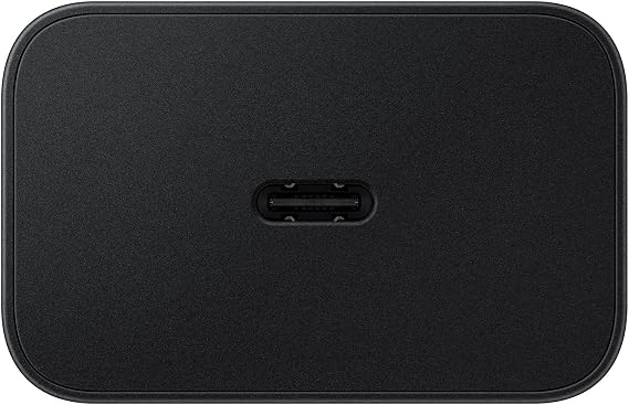 Samsung quick charging adapter EP-T4511X USB-C charger with 45W quick charging compatible with devices from other manufacturers including data cable Black