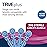 TRUEplus Single-Use Safety Lancets Bundle - 300 Blood Lancets (Sterile, 28g, 4 cm), TRUEplus Log Book
