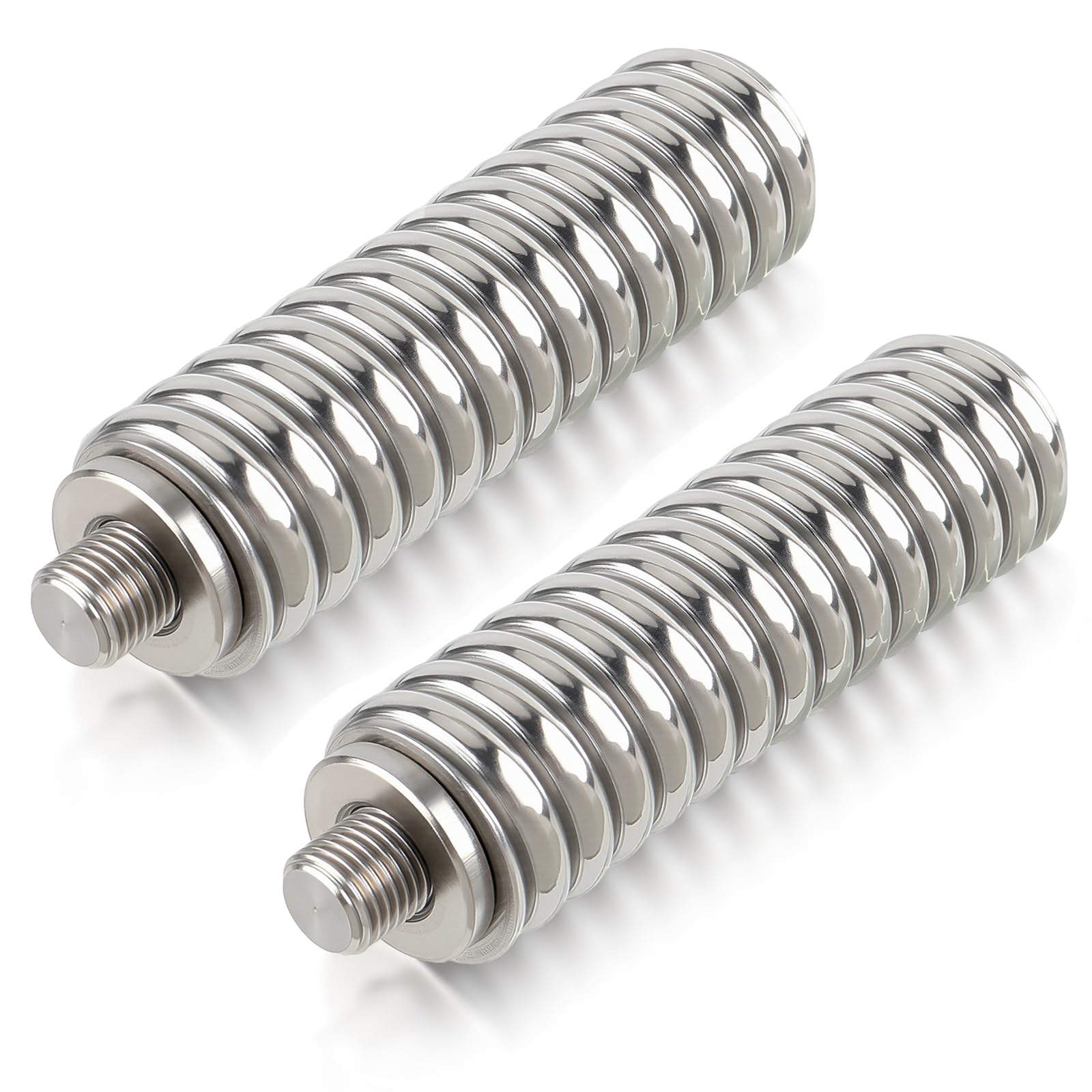 AUTOKAY Pack of 2 Heavy Duty SS-3H CB Antenna Spring Mount