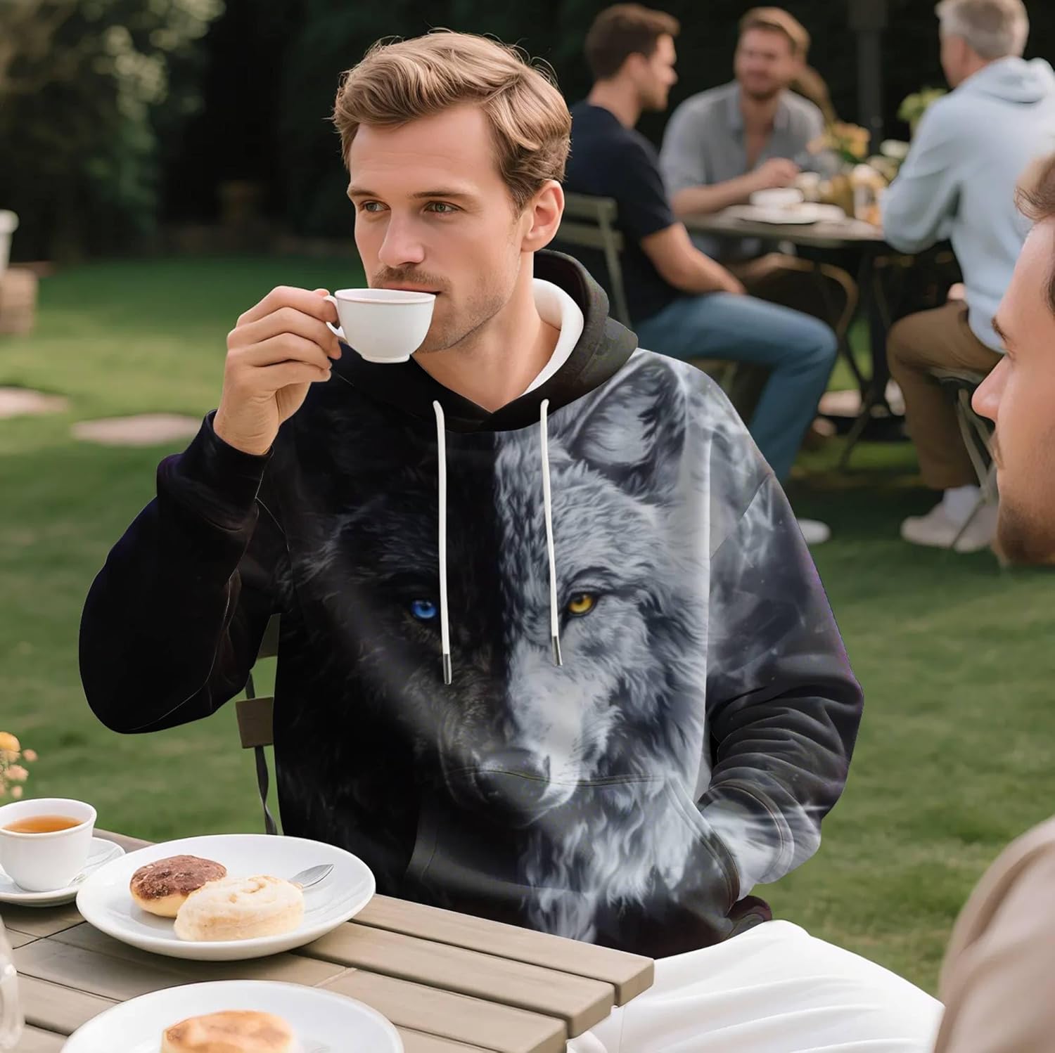 3D Printed Hoodie High Definition Graphic Comfortable and Stylish Unisex Breathable Fabrics Ideal for Casual Wear - Image 3