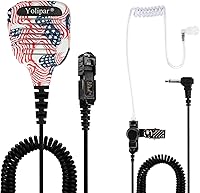 Vista 19 de CP200D Radio Shoulder Speaker Mic Handheld Microphone with 3.5mm Audio Jack Compatible with Motorola R2 CP100D CP185 CP200 CLS1100 CLS1410 DLR1060