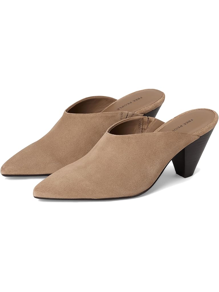 Brown Free People Stellar Mules