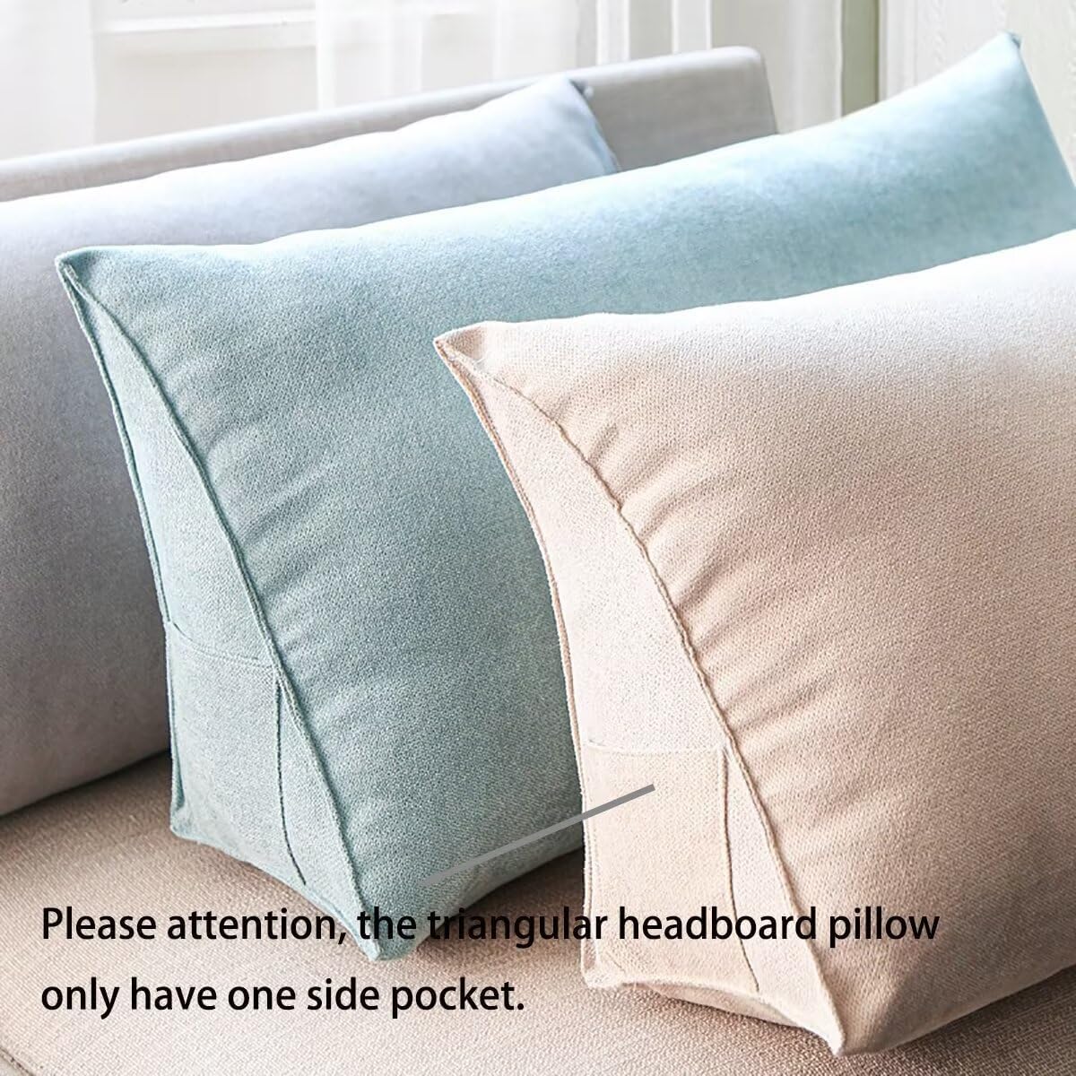 Headboard Pillow Wedge Reading Bed Rest Pillows Nigeria Ubuy - Main Image