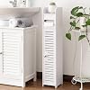 Gap Storage, 5.9 inches 15 cm, Toilet Paper Stocker, Gap Storage, Waterproof, Suitable for Small Toilets, Multi-functional Toilet Storage Rack, Adjustable Shelf, Enough Storage Space, Sanitary Rack,