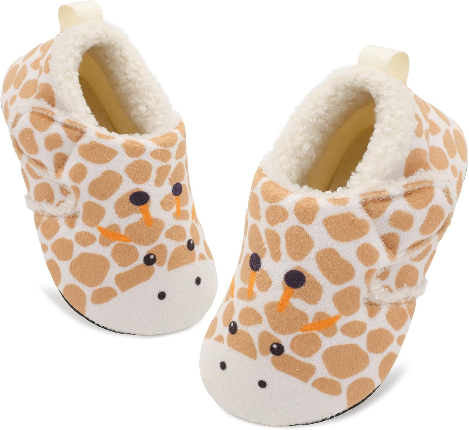JOINFREE Toddler Slippers - Comfortable Rubber Sole
