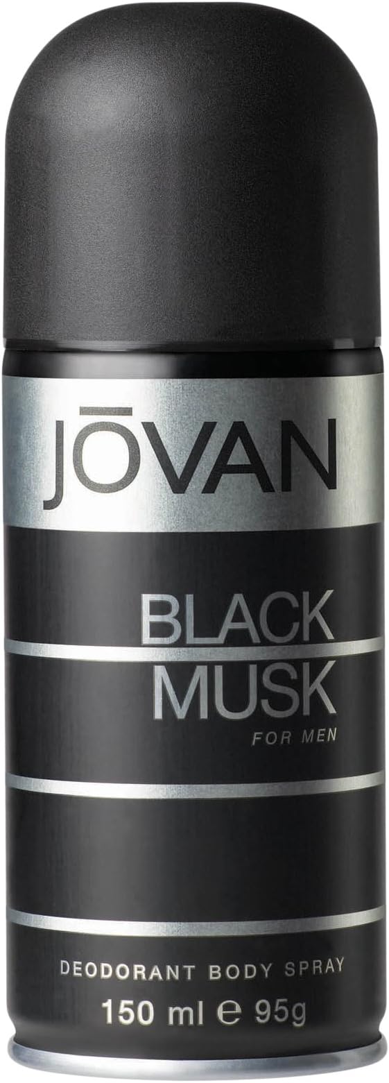Jovan Black Musk Deodorant Spray 5.1oz (150ml)