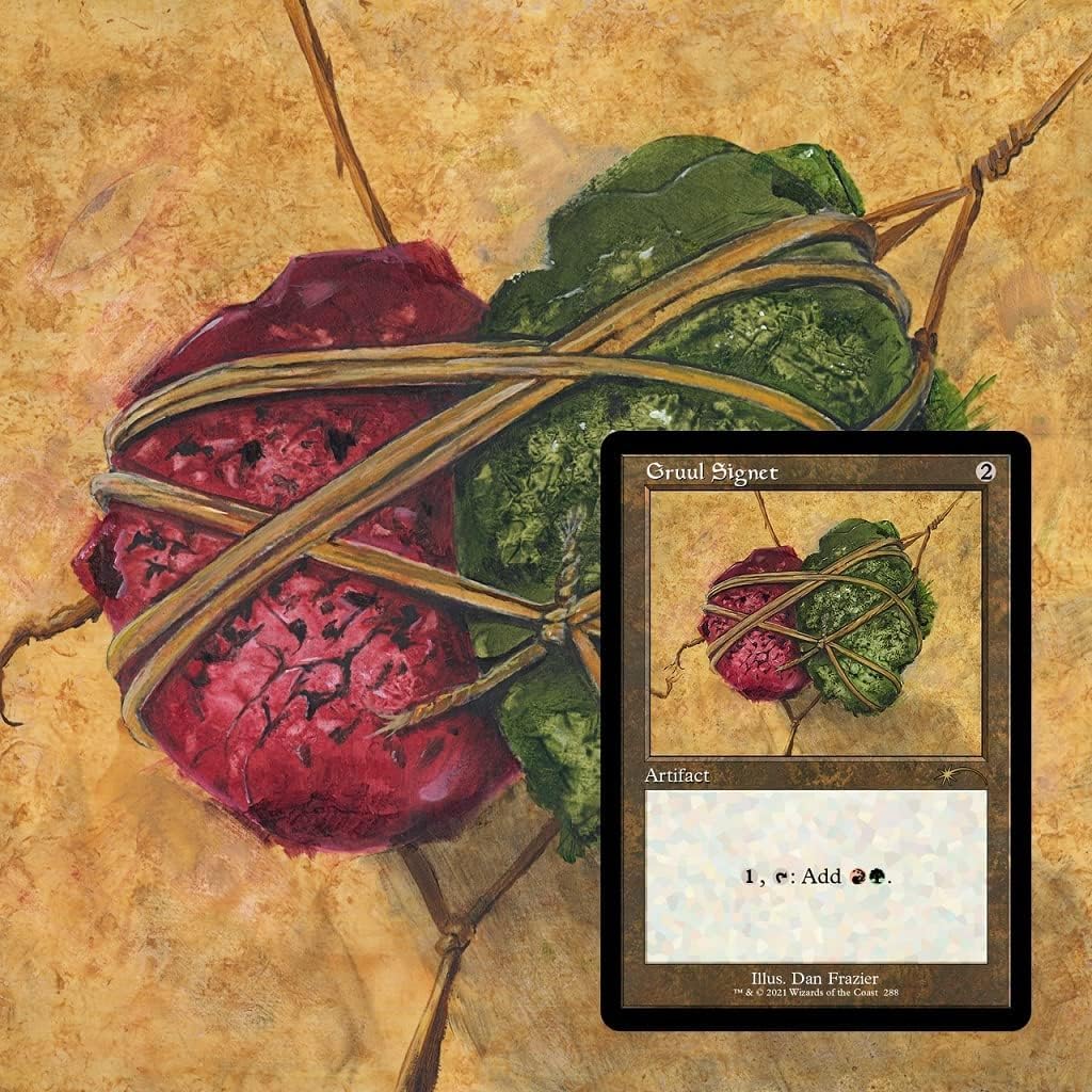 Magic TCG Magic: The Gathering Secret Lair: MTG All Natural Totally Refreshing Dan Frazier is Back Allied Signets