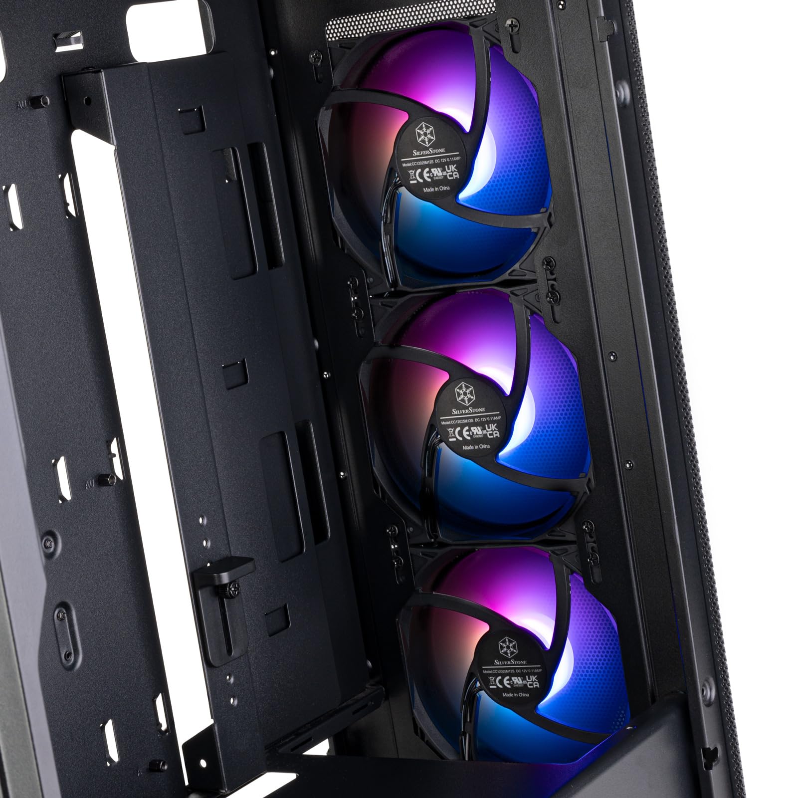 Silverstone Fara 514x Schwarz Tempered Glass (ssT-Fa514X-Bg)
