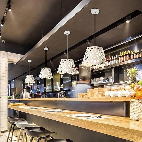 Miniatura 3 de Luces colgantes pequeñas de una sola cabeza hueca con bola de cristal, montaje de celado de hierro antiguo, para comedor, sobre mesa, bar,