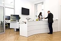 Vista 7 de MasterVision Caballete instantáneo, 61.5" de alto, negro, acero, resistente