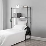 DormCo Over The Bed Shelf Supreme - Suprima Adjustable Shelving - Gunmetal Gray