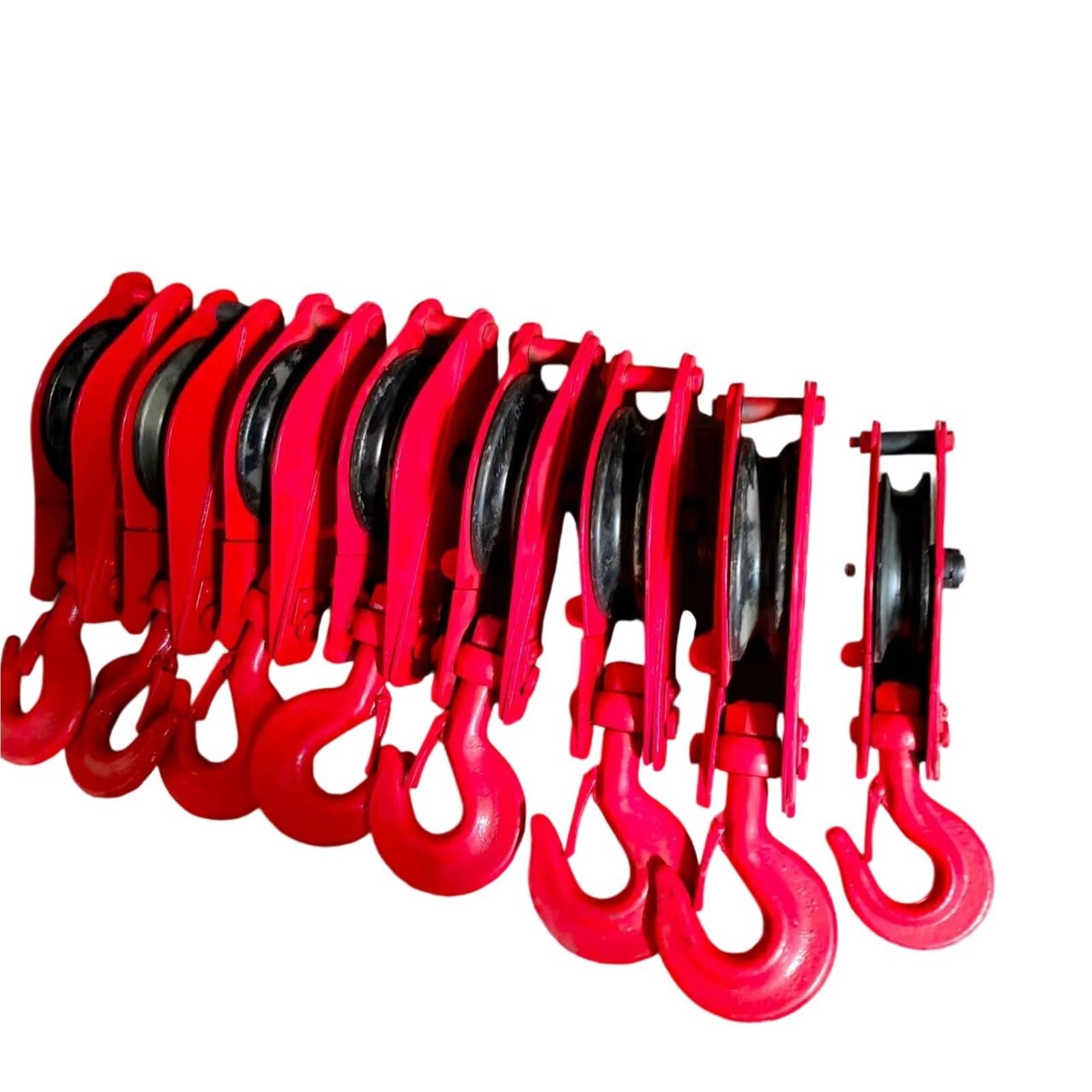 Poleas Bloque de polea elevación 10 toneladas - Acero doble for ingeniería/logística