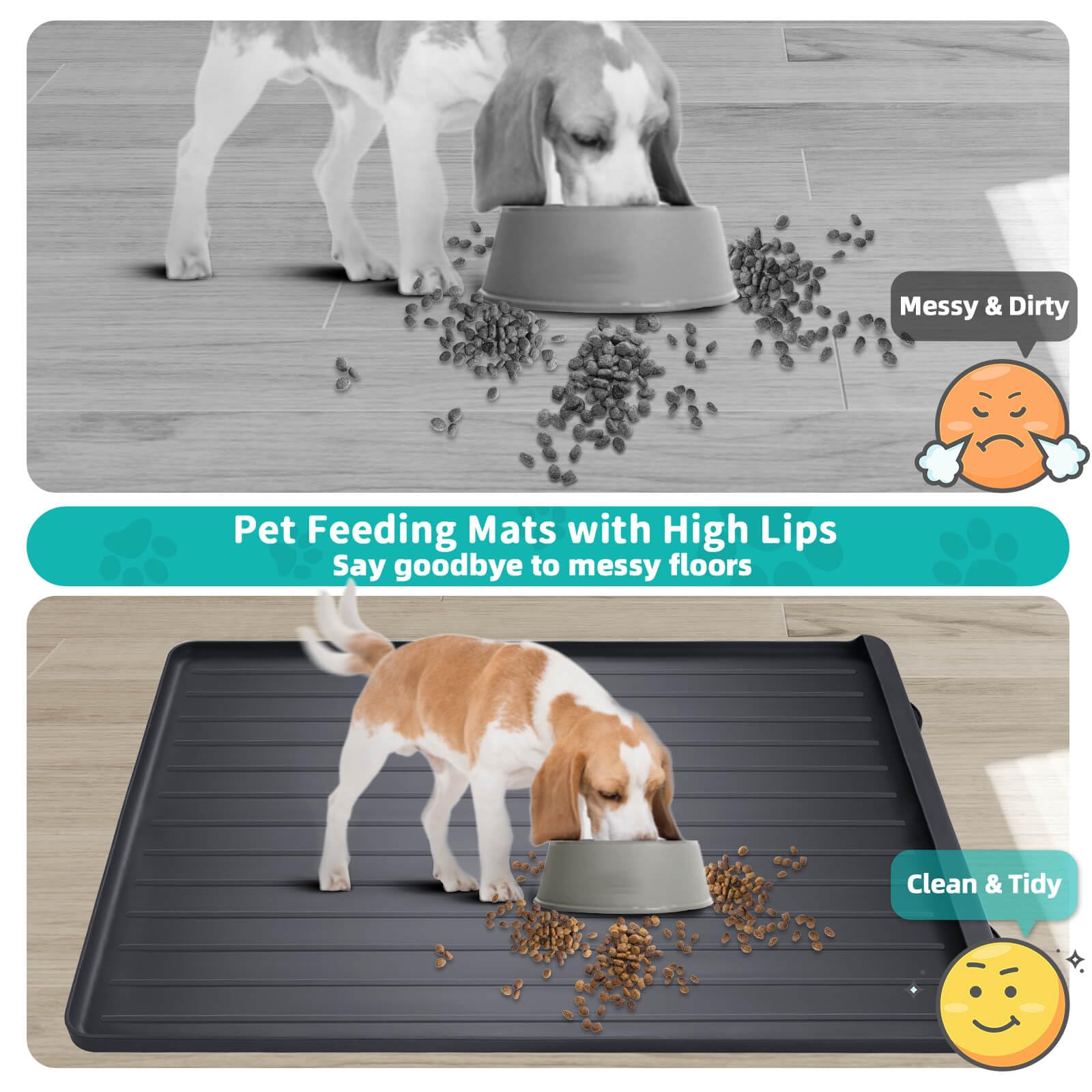 Floor Mat Dog Bowls And Mats Large Dog Water Mat NWFHTD Dog Mat