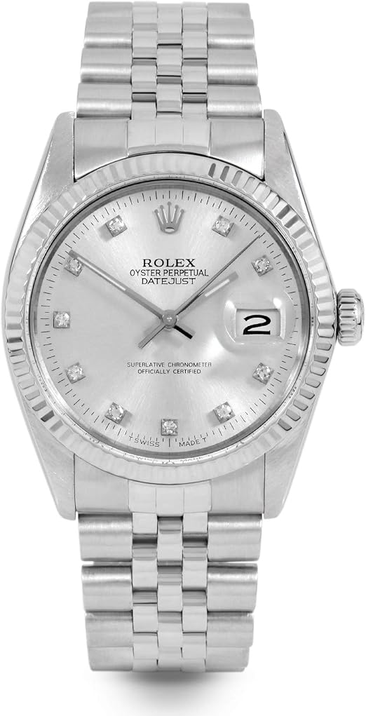 Rolex Datejust Swiss-Automatic 16014 - Orologio da uomo : Rolex: Amazon.it:  Orologi