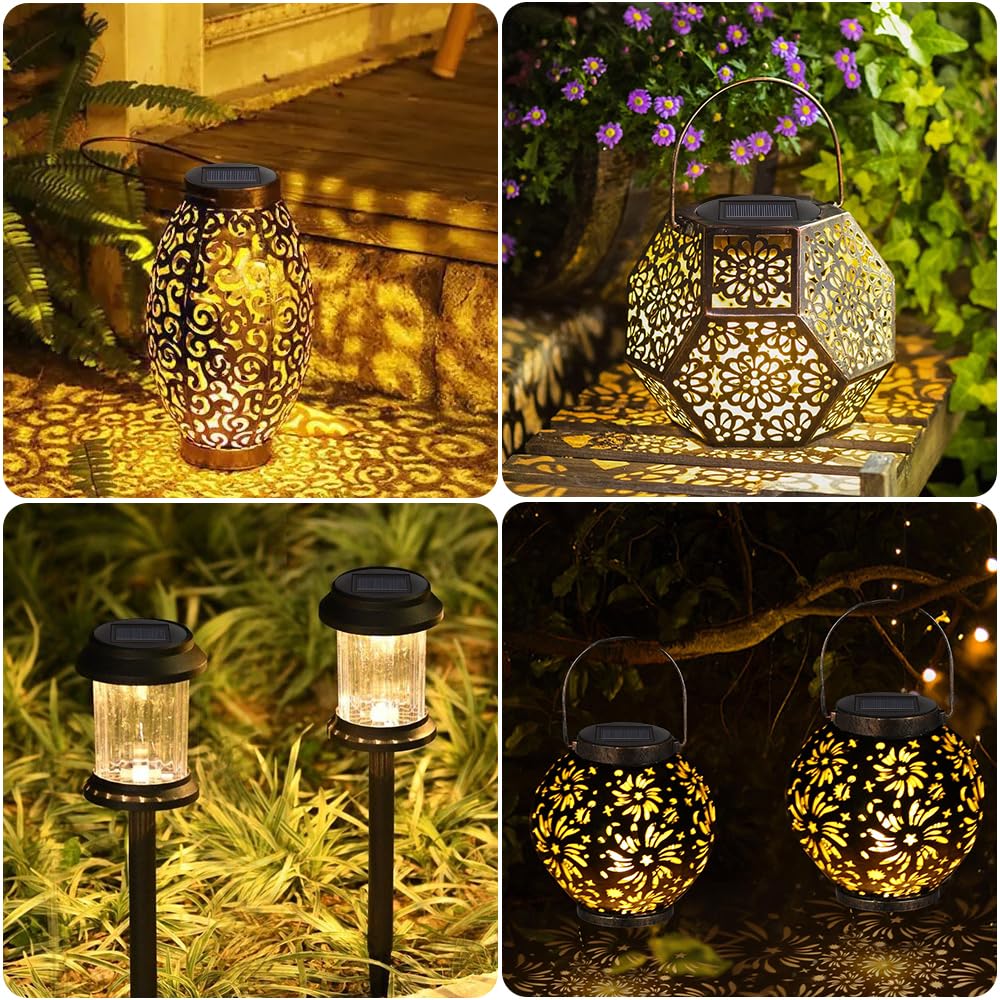 4 luci solari di ricambio con 30 luci a LED da 7 cm, pannello solare, luci di ricambio, parte superiore della lampadina, parte di ricambio, decorazione da giardino fai da te, per